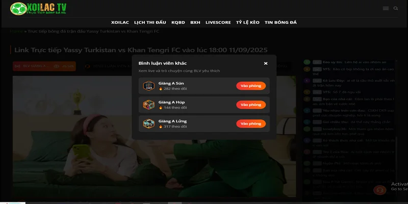 Cách Giảm Độ Trễ Khi Xem Trực Tiếp Bóng Đá Trên Xoilac TV 2 Xoilac TV có nhiều đường truyền khác nhau không lo bị trễ
